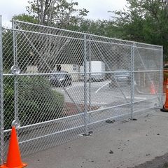COM - Temporary Chain Link Fence - Retail Application - Mount Pleasant - 3